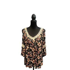 BOHEMIAN COLD SHOULDER TOP